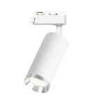 Milagro Oprawa Mica Track Biały + Chrom 1xGU10 ML2093