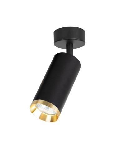 Milagro Oprawa Mica Spot Czarny + Złoty 1xGU10 ML2094 - produkt 2