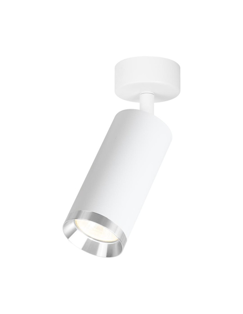 Milagro Oprawa Mica Spot Biały + Chrom 1xGU10 ML2095