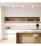 Milagro Oprawa Mica Spot Biały + Chrom 1xGU10 ML2095