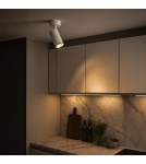 Milagro Oprawa Mica Spot Biały + Chrom 1xGU10 ML2095