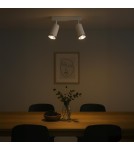 Milagro Oprawa Mica Spot Biały + Chrom 2xGU10 ML2097