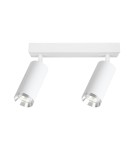 Milagro Oprawa Mica Spot Biały + Chrom 2xGU10 ML2097