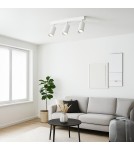 Milagro Oprawa Mica Spot Biały + Chrom 3xGU10 ML2099