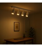 Milagro Oprawa Mica Spot Biały + Chrom 4xGU10 ML2101