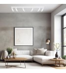 Milagro Oprawa Mica Spot Biały + Chrom 6xGU10 ML2103