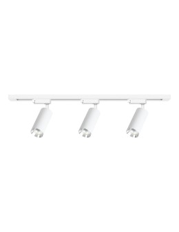 Milagro Zestaw Oprawa Mica Track Biały + Chrom 3xGU10 1m ML2105 - produkt 2