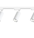 Milagro Zestaw Oprawa Mica Track Biały + Chrom 3xGU10 1m ML2105 Milagro Zestaw Oprawa Mica Track Biały + Chrom 3xGU10 1m ML2105