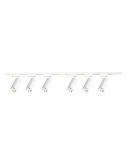 Milagro Zestaw Oprawa Mica Track Biały + Chrom 6xGU10 2m ML2107 - product 2