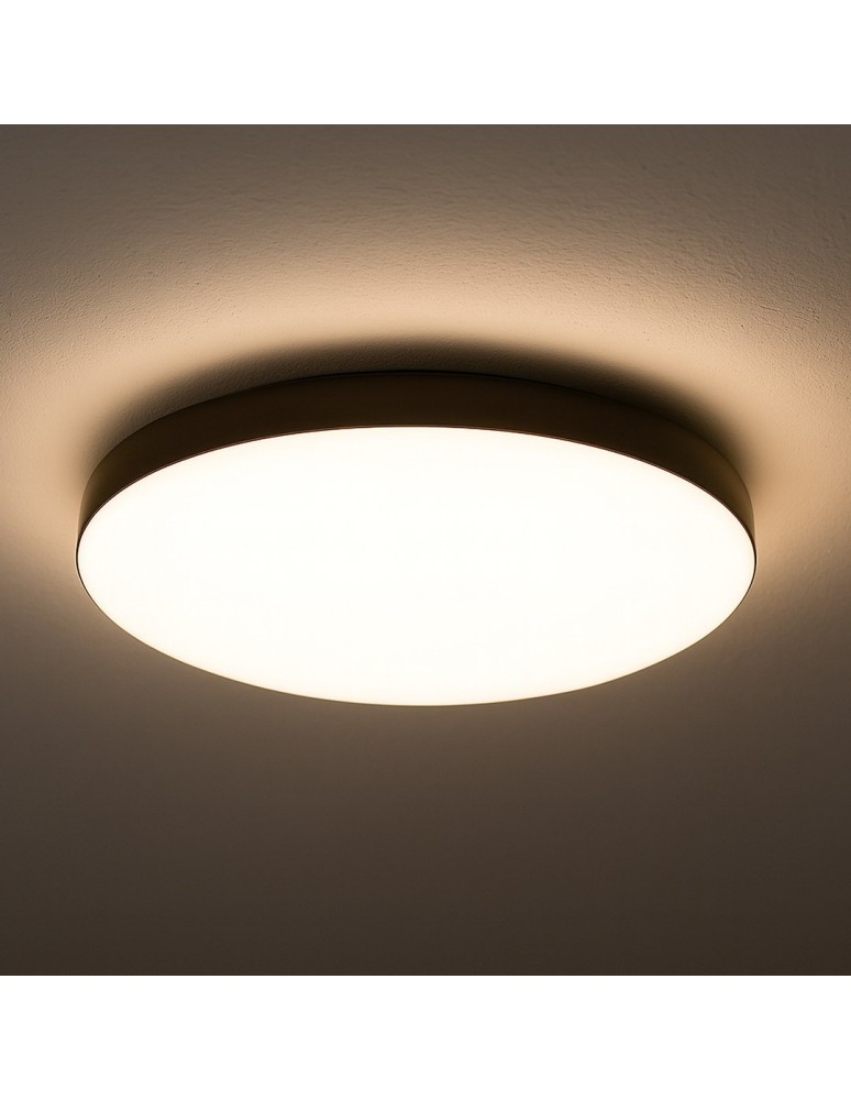 Milagro Plafon Maya Czarny 36W LED Ø500 ML1831