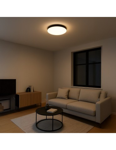 Milagro Plafon Maya Czarny 36W LED Ø500 ML1831 - product 2