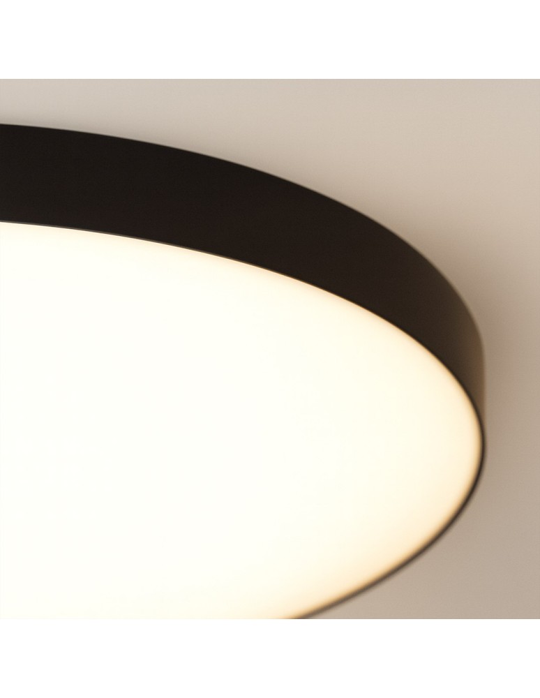 Milagro Plafon Maya Czarny 36W LED Ø500 ML1831