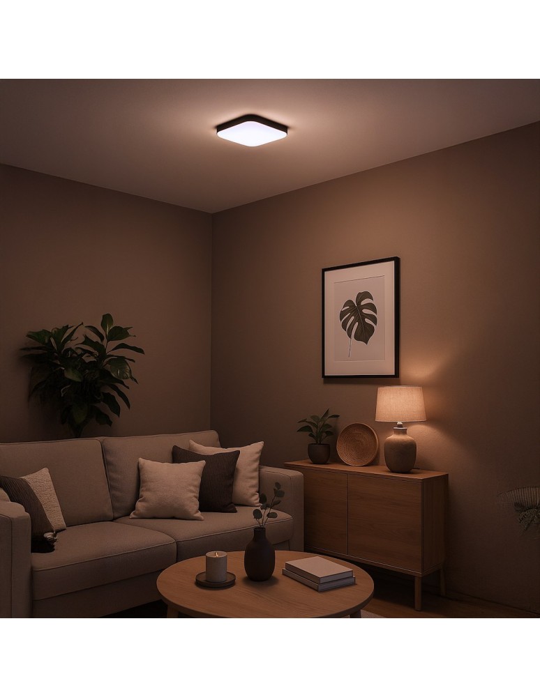 Milagro Plafon Nemo Czarny 11W LED ML1835