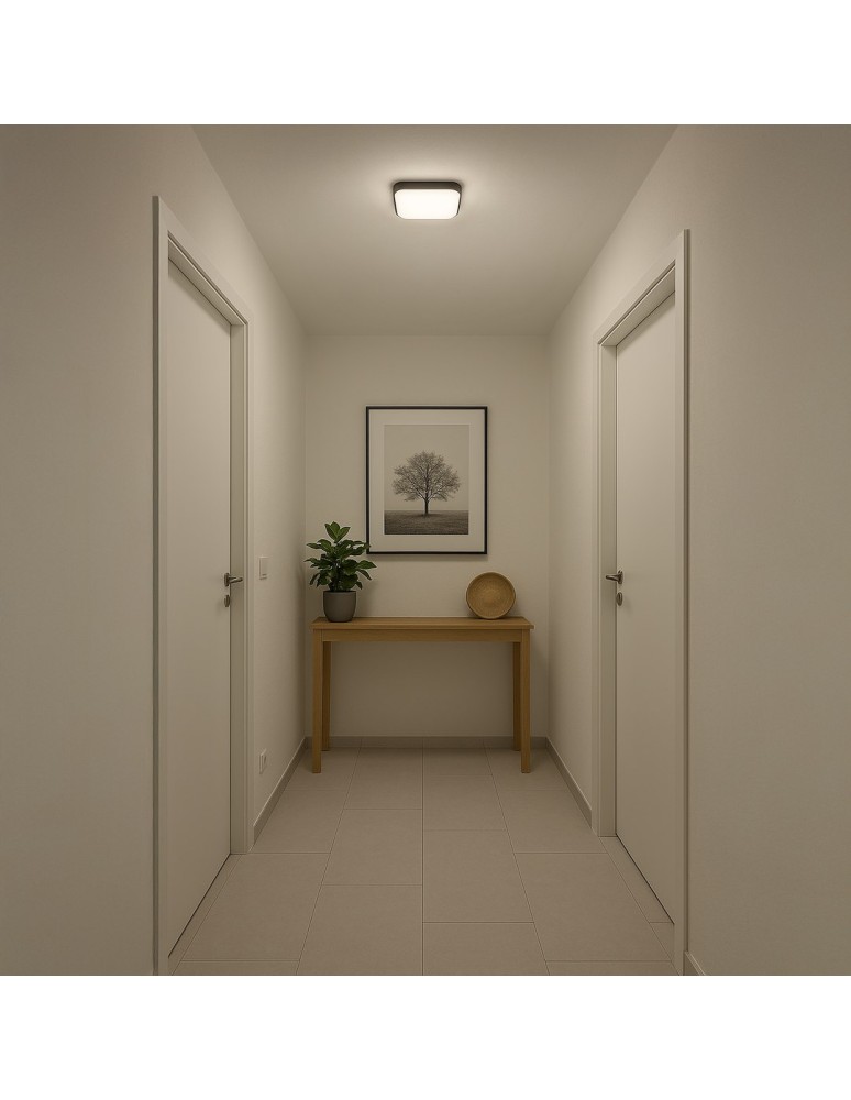 Milagro Plafon Nemo Czarny 11W LED ML1835