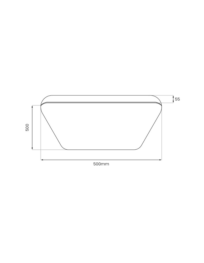 Milagro Plafon Nemo Czarny 36W LED ML1836