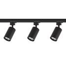 Milagro Zestaw Oprawa Tiger Track Czarny 3xGU10 1m ML2126