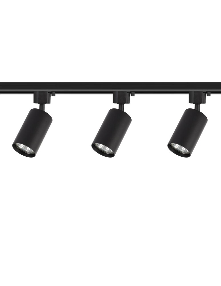 Milagro Zestaw Oprawa Tiger Track Czarny 3xGU10 1m ML2126