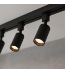 Milagro Zestaw Oprawa Tiger Track Czarny 3xGU10 1m ML2126