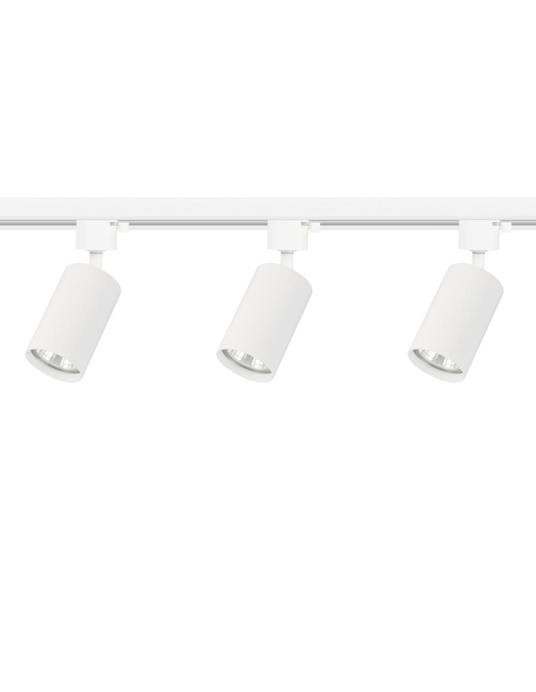 Milagro Zestaw Oprawa Tiger Track Biały 3xGU10 1m ML2127