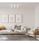 Milagro Zestaw Oprawa Tiger Track Biały 3xGU10 1m ML2127