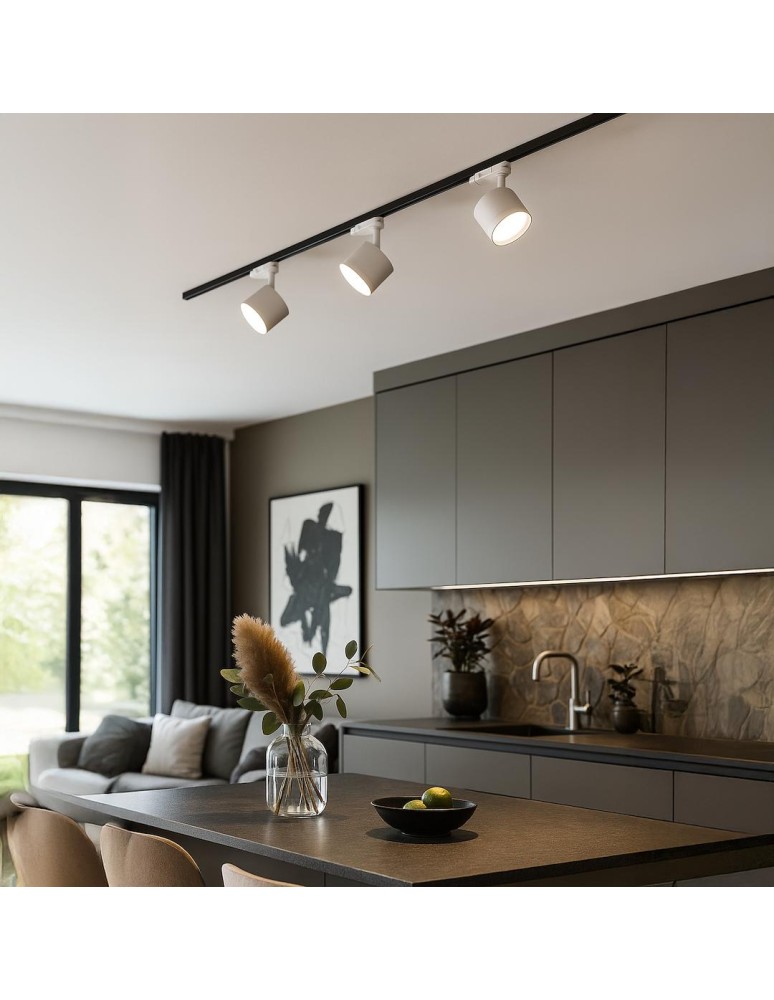 Milagro Oprawa Cyklop Track Biały 1xGx53 3-Obwodowy ML2130