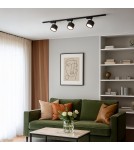 Milagro Oprawa Cyklop Track Czarny 1xGx53 3-Obwodowy ML2131