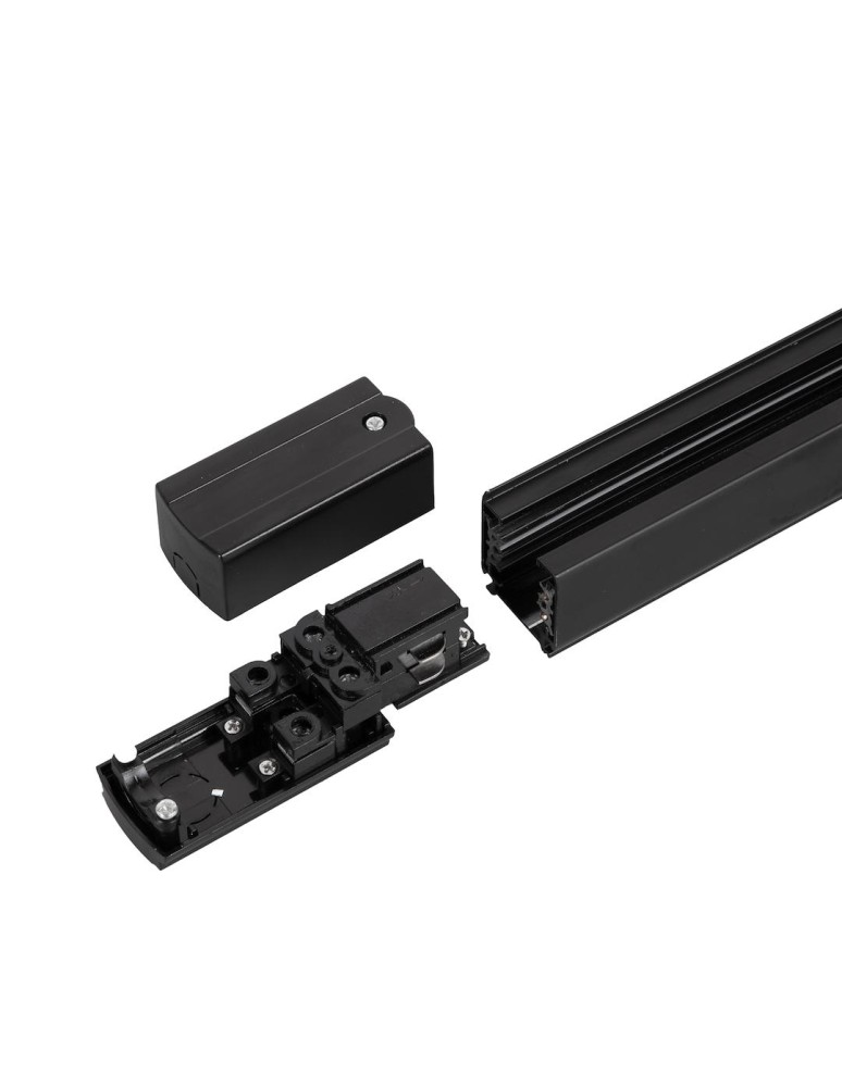 Milagro Prowadnica Track Czarny 3-Obwodowy 1m + Zasilanie ML2135