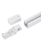 Milagro Prowadnica Track Biały 3-Obwodowy 2m + Zasilanie ML2134