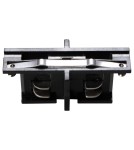 Milagro Łącznik Szynoprzewodu Track Czarny 3-Obwodowy Typ: Prosty Mini ML2137