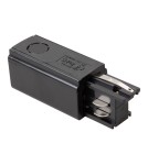 Milagro Zasilanie + Zaślepka Do Szynoprzewodu Czarny 3-Obwodowy ML2139