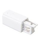 Milagro Zasilanie + Zaślepka Do Szynoprzewodu Biały 3-Obwodowy ML2140