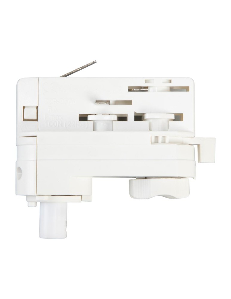 Milagro Złączka Track Biały Do Lampy Wiszącej 3-Obwodowy ML2143