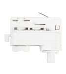 Milagro Złączka Track Biały Do Lampy Wiszącej 3-Obwodowy ML2143