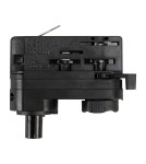 Milagro Złączka Track Czarny Do Lampy Wiszącej 3-Obwodowy ML2144