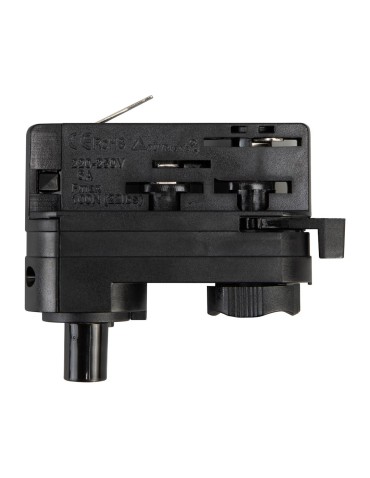 Milagro Złączka Track Czarny Do Lampy Wiszącej 3-Obwodowy ML2144