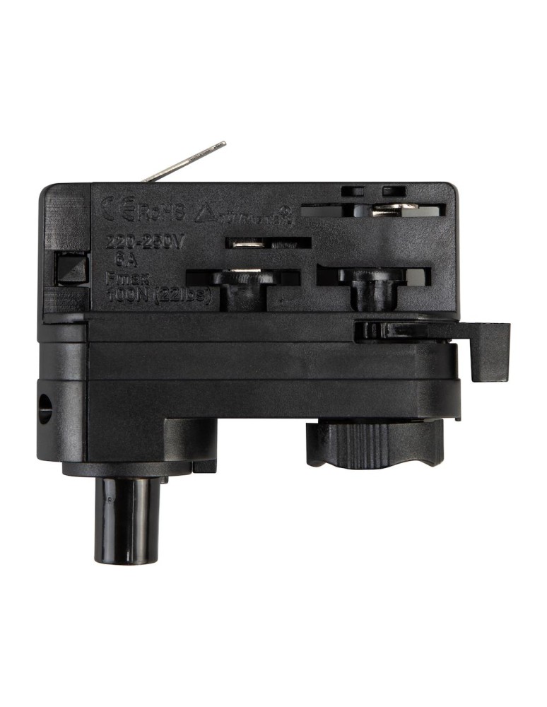 Milagro Złączka Track Czarny Do Lampy Wiszącej 3-Obwodowy ML2144