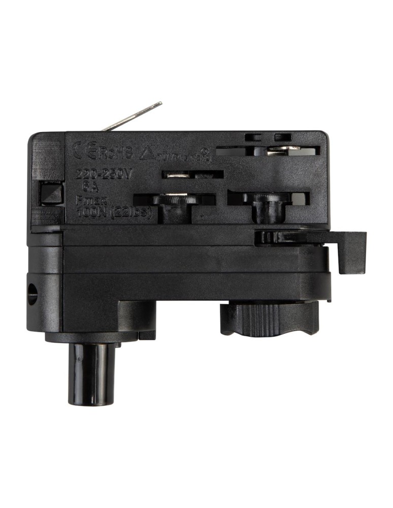 Milagro Złączka Track Czarny Do Lampy Wiszącej 3-Obwodowy ML2144