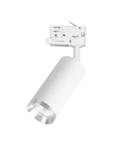 Milagro Oprawa Mica Track Biały + Chrom 1xGU10 - 3-obwodowy ML2193 - produkt 2