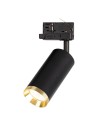 Milagro Oprawa Mica Track Czarny + Złoty 1xGU10 - 3-obwodowy ML2194