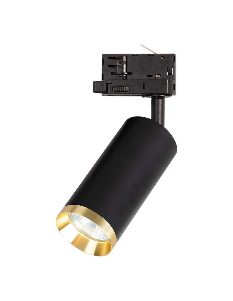 Milagro Oprawa Mica Track Czarny + Złoty 1xGU10 - 3-obwodowy ML2194