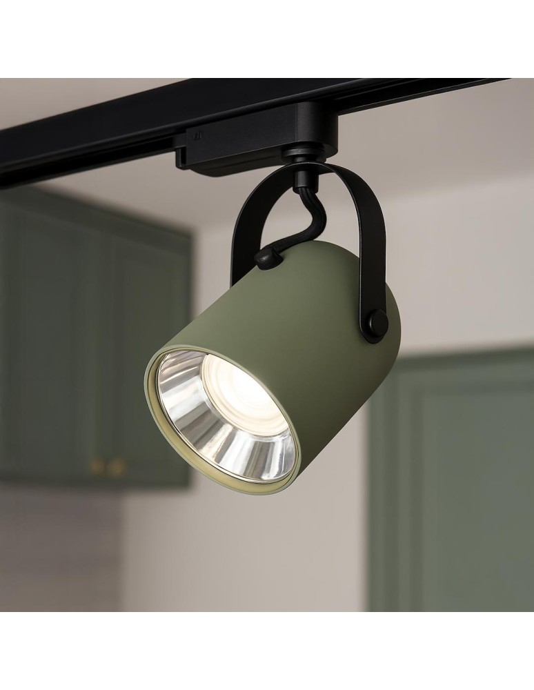 Milagro Oprawa Quber Track Szałwia 1xE27 ML2272