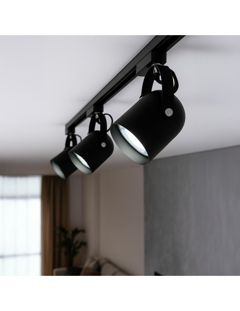 Milagro Oprawa Quber Track Czarny 1xE27 ML2274