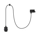 Milagro Zawiesie Hang Track Czarny 1xE27 3-obwodowy ML2280