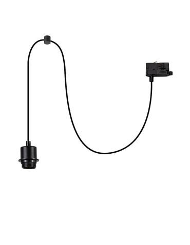 Milagro Zawiesie Hang Track Czarny 1xE27 3-obwodowy ML2280