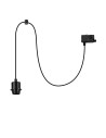 Milagro Zawiesie Hang Track Czarny 1xE27 3-obwodowy ML2280