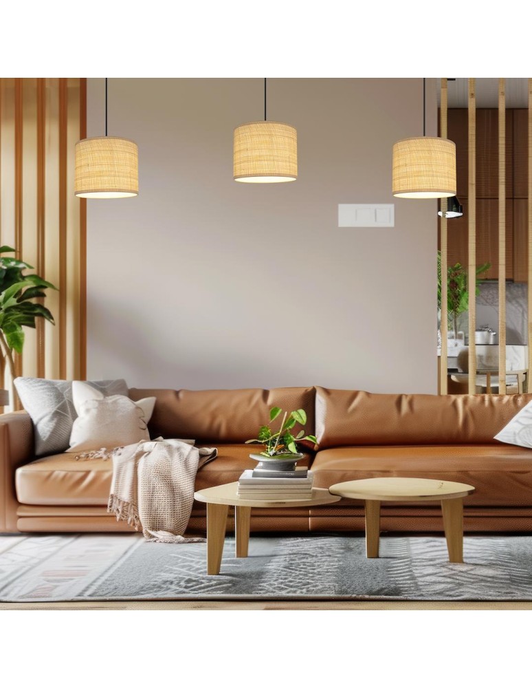 Milagro Zawiesie Hang Track Czarny 1xE27 3-obwodowy ML2280