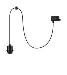 Milagro Zawiesie Hang Track Czarny 1xE27 3-obwodowy ML2280