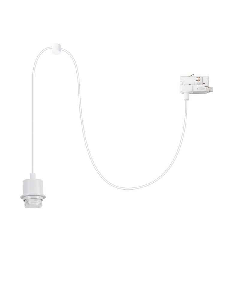 Milagro Zawiesie Hang Track Biały 1xE27 3-obwodowy ML2281