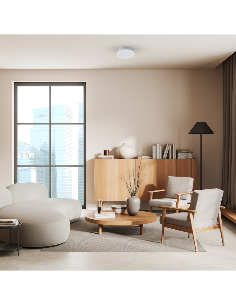 Eko-Light Plafon Marlon 12W 4000K Biały IP54 EKP2303