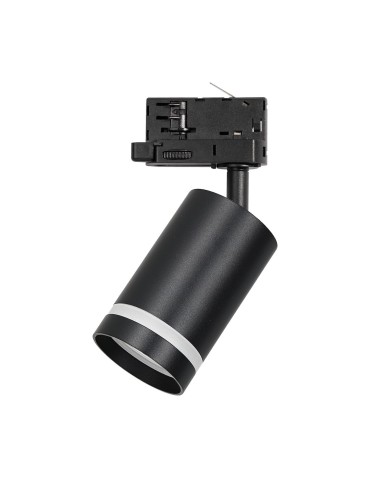 Milagro Oprawa Pipe Ring Track Czarny 1xGU10 - 3-obwodowy ML2308
